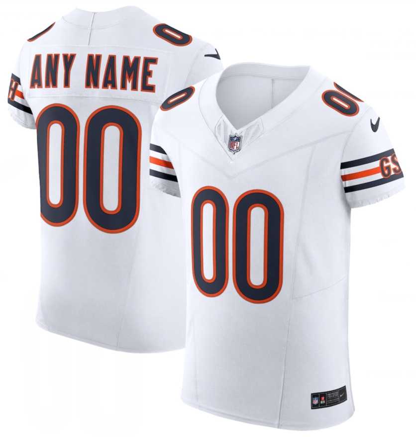 Men & Women & Youth Chicago Bears Active Player Custom F.U.S.E. White Vapor Elite Stitched Jersey